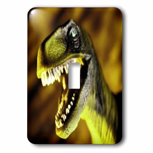 Interrupteur a baionnette dinosaure multicolore deco murale LSP 33145 1