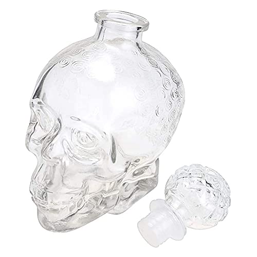 Whisky Bottiglie, Bottiglia Decanter, Decanter Whisky, Decanter, Decanter Per Whisky In Vetro, Per Liquore, Casa, Festa, Halloween, Natale E Compleanno, Capacità 550ML