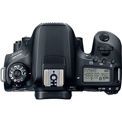 Canon EOS 77D - Cámara réflex de 24.2 MP (vídeo Full HD, WiFi, Bluetooth) Negro - Kit Cuerpo con Objetivo EF-S 18-55 IS STM - imagen 7