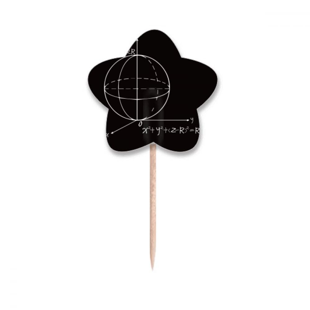 Cure-dents Équation Sphère Drapeaux Étoiles, cadeau original prof
