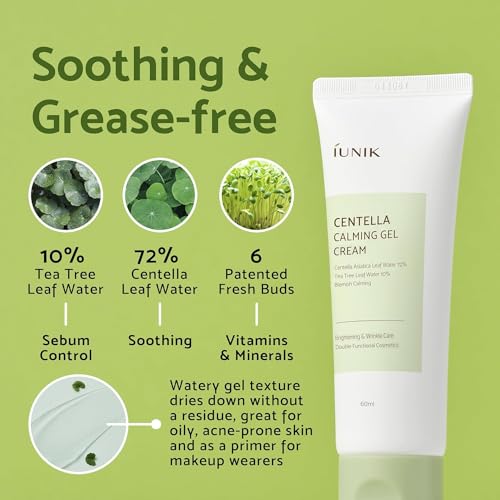 iUNIK Centella Calming Gel Cream (60 ml), 60 ml (Pack of 1) - Image 3
