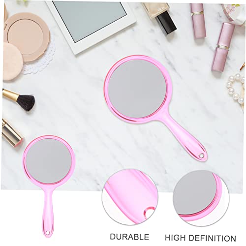 Espejo de Maquillaje Portátil Doble Faz con Lupa 2 Piezas miniatura 4