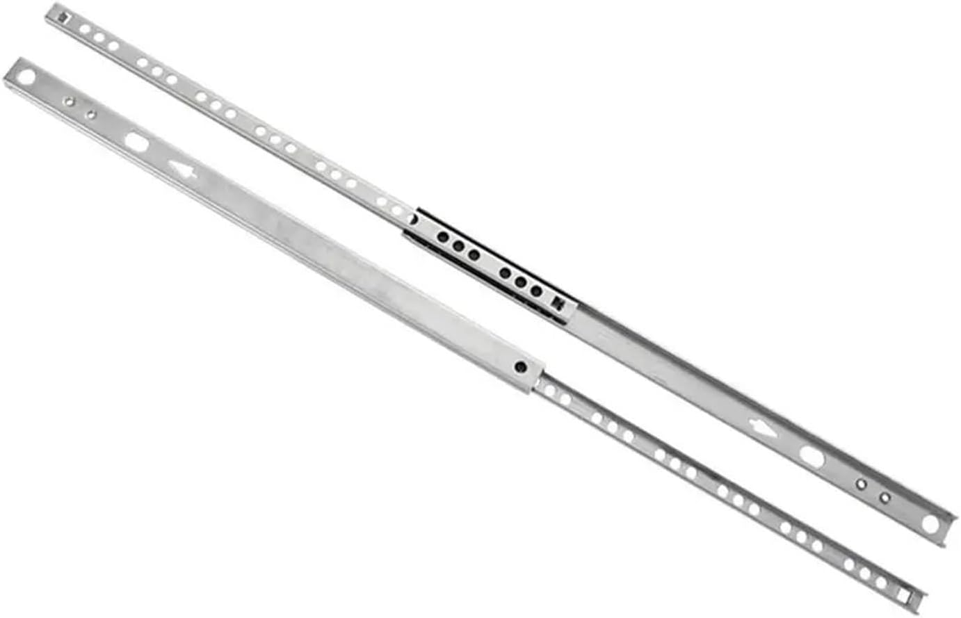 Heavy Duty Drawer Slides 2 Pieces Steel Ball Bearing Drawer Slides 8"-16" Keyboard Cabinet Cupboard Runners for Furnitu(278MM 11inch)