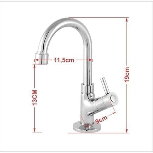 Cuba Q450W com Torneira e Válvula de Metal com Sifão e Flexível Compace Branco