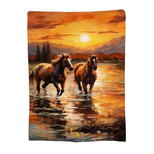 Couverture flanelle 180x200cm légère pour lit et voyage