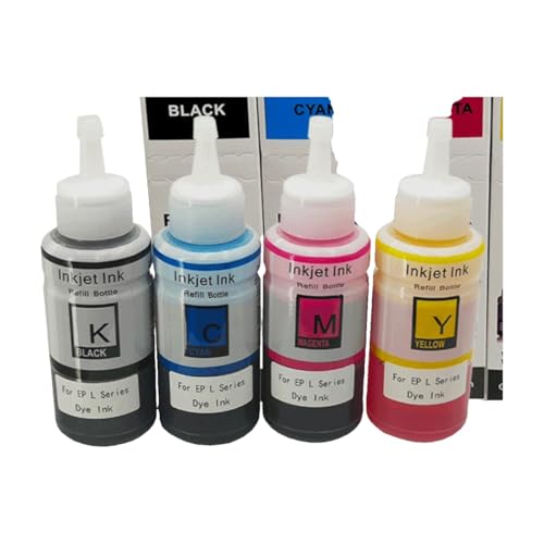 Encre L Series C 70ml bleu contre les buses bouchées sur L1800