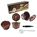 JZK 3 x Capsule de Cafe Reutilisable Capsule Filtre de Café avec Machine Dolce Gusto, Capsules Reutilisable pour Café Moulu, Café Filtre