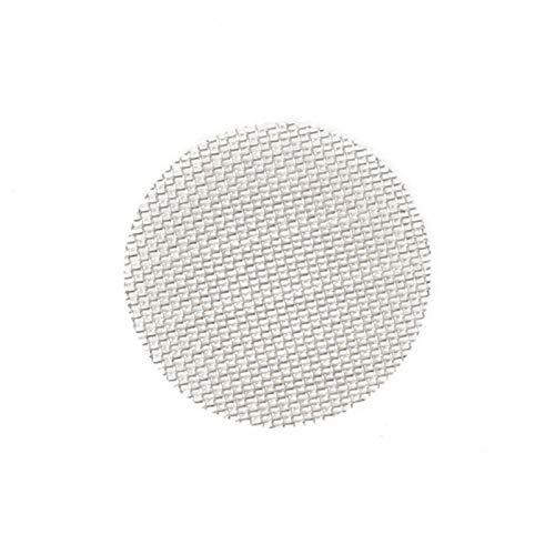 200 Piece - 1/2 Inch Premium 100% Stainless Steel Screen Filters, Extra Fine Mesh