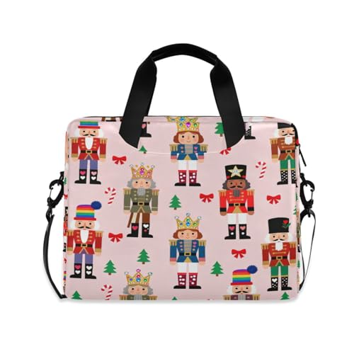 Bolso Porta Laptop Cruzado con Asa y Correa 15.6 Pulgadas