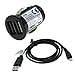 Produktbild GIGAFOX® 2teiliges KFZ Ladegerät: PKW USB Stecker + Micro USB Kabel - für Sony Cyber-Shot DSC-HX10 DSC-HX10V DSC-HX200 DSC-HX200V DSC-HX20V DSC-HX30 DSC-HX300 DSC-HX30V