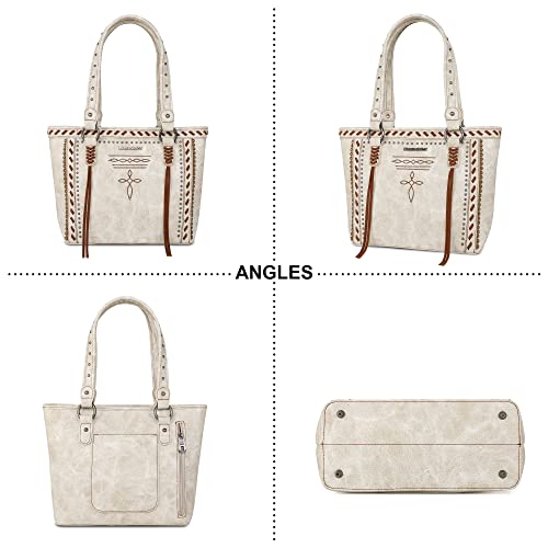 Montana West Genuine Leather Tooled Crossbody Purse For Women Buckle Handbag Western Cowgirl Shoulder Bag