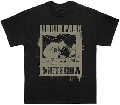 Linkin Park Artista unissex para adultos, Preto, P | Amazon.com.br