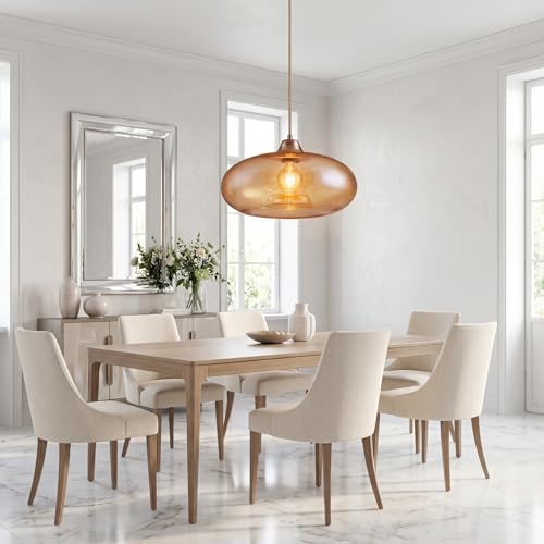 M2 OUTLET Pendelleuchte LA BURBUJA: Ø40CM Matt Nickel, Glas rauchig