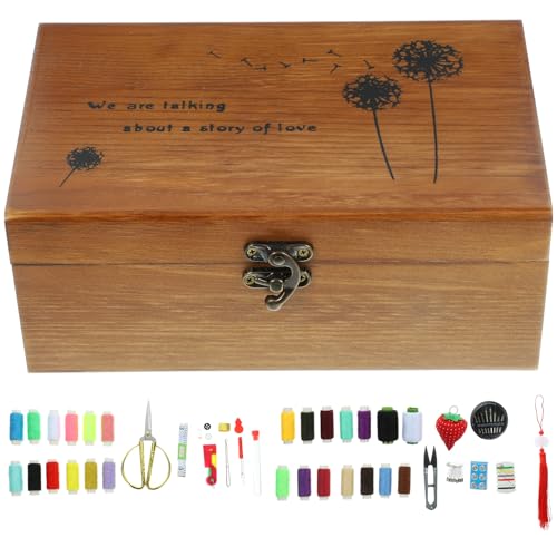 Kit outils de couture DIY avec rangement trié pour vacances