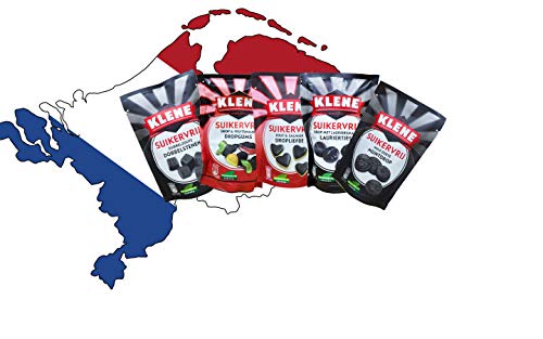 Zuckerfreies Lakritz Paket von KLENE - holländisches KLENE Lakritz - holländisches Lakritz