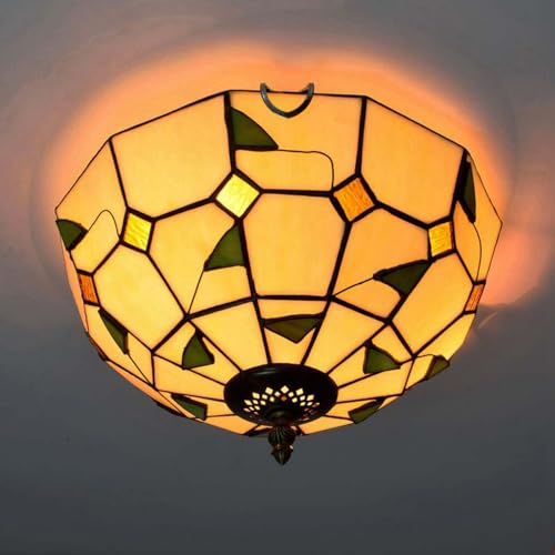 Plafón de Techo Tiffany para Evitar Luces Molestas en Dormitorio y Pasillo 5