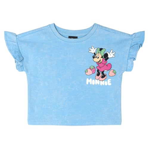 Image of Disney Girls' Washed French Terry T-Shirt and Shorts Set for Baby & Kids