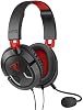 Turtle Beach Recon 50 Auriculares Gamer Alámbricos Multiplataforma para PC, PS5, Xbox | PlayStation, PS4, Xbox Series X|S, Cable Splitter para PC, Micrófono Desmontable, Altavoces de 40mm, Controles en Línea, Ligeros, Negro Rojo 4
