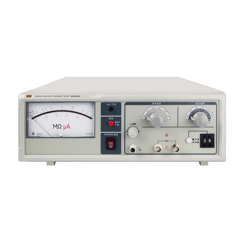 RK2681AN Insulation Resistance Tester Resistance Range 100kΩ-10TΩ, Voltage 1000V Pointer with Standard PLC Interface