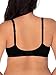 Fruit of the Loom Women's Unlined Underwire Bra-Cotton & Spandex Blend for Natural Shape and Flexibility, Black HUE/Sand/White 86CK, 40DD