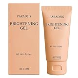 PARADSIS Brightening Gel, Lightweight Hydrating Skin Gel with Hyaluronic Acid, Anti-Aging & Skin Tightening for Women and Men for Face and Body (1pc)
