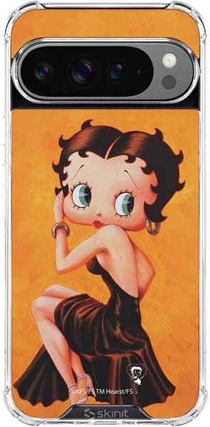 Skinit Clear Phone Case Compatible with Google Pixel 10 Pro XL - Officially Licensed Betty Boop Comic Strip Design