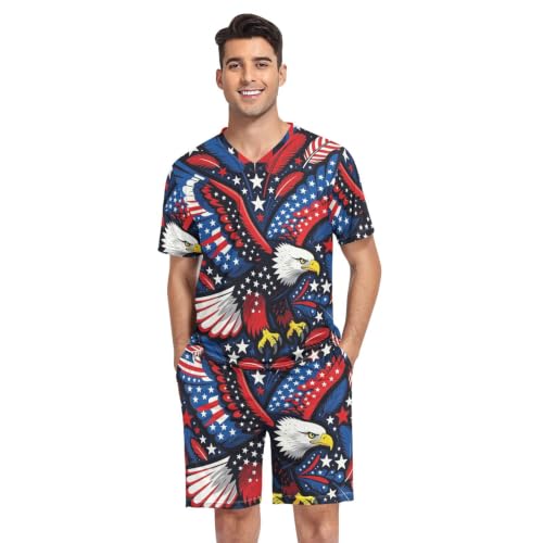 Camisa de pijama para hombre GuoChe que evita el calor nocturno en talla S