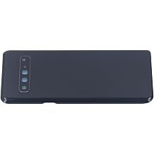 S10 5G Glass Back Cover Repair Kit with Pen - Perfect Replacement for Cracked Phone - Easy DIY Accessories Included Black