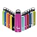 Laken Classic Borraccia di Alluminio Bottiglia d'acqua con Apertura Ampia e Tappo a Vite con Impugnatura, 0,75L Viola