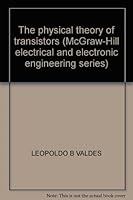 The physical theory of transistors B0006AWQ4M Book Cover
