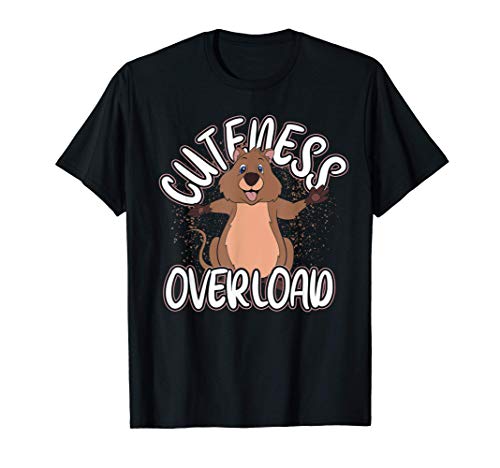 Aussie Zoo Keeper Cute Animal Australian Kids Gift Quokka T-Shirt