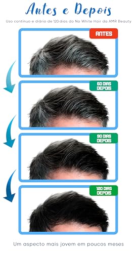 Genérico Spray Anti Grisalho e Redutor de Cabelo Brancos Repigmentação