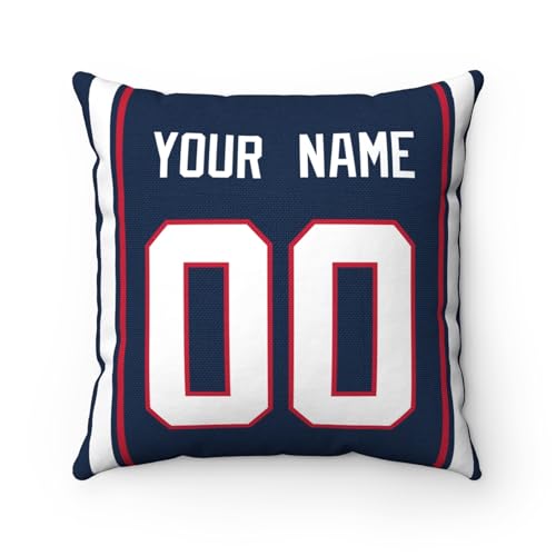 Image of ANTKING Throw Pillow 2 Pack Custom Any Name and Number Personalized Gift for Men Women Boys