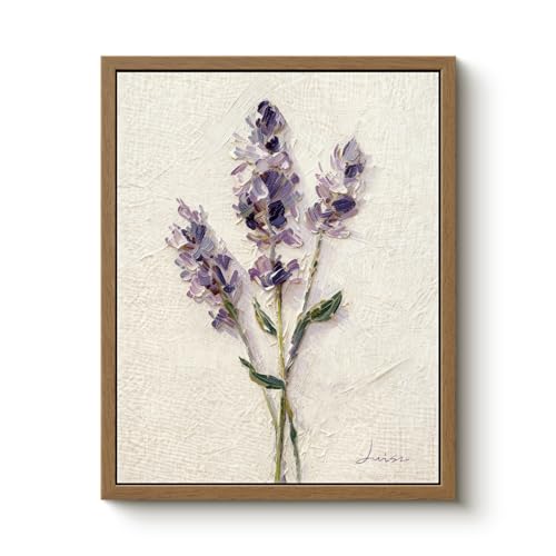 Bzstyleart Framed Vintage Wall Art for Living room, Framed Wall