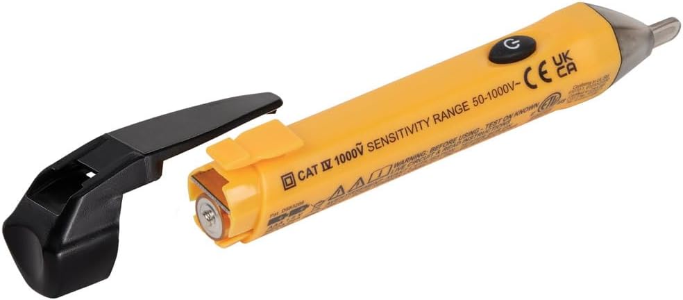 Klein Tools NCVT1PKIT Electrical Tester Kit with Non-Contact Low Voltage Tester, 50 to 1000V AC and GFCI Receptacle Tester, 2-Piece