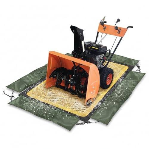Cinnvoice 5.8x3.3 ft Snow Blower Mat