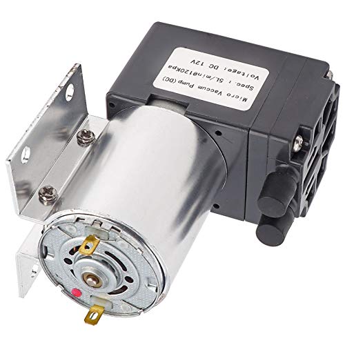 Image of 12V Vacuum Pump, DC 5L /min 120kpa Electrical Vacuum Suction Air Compressor Mini Vacuum Pump