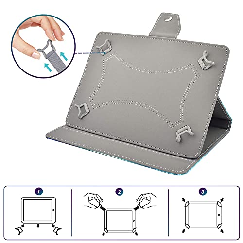 KATUMO 10,1" Universal Fodral med Stativfunktion för Android-Tablet