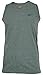 Nike Vest Hombre Deporte Regular Fit Fitness Camisa Camiseta Algodón Gris, Tamaño:S