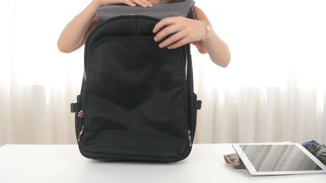 Hivexagon 19 inch rugzak met wieltjes, laptoptrolley, waterdichte