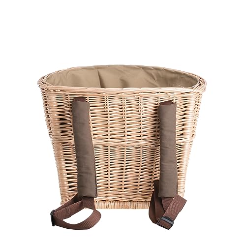 Hotte de cueillette en osier pour simplifier les récoltes au potager