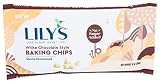 Lily's Chocolate Baking Chips White Chocolate Style, 9 Ounce