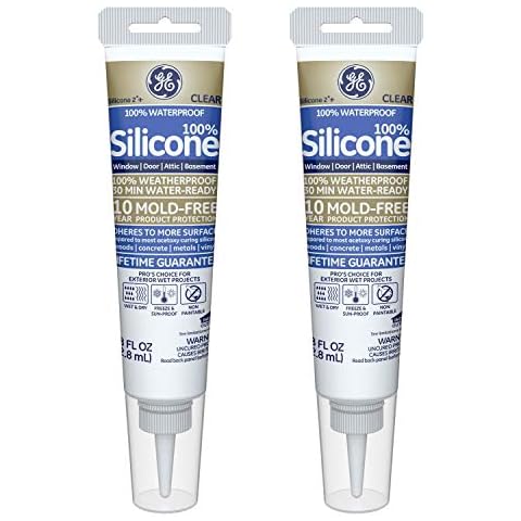GE GE500 Silicone 2+ Window and Door Caulk Cover
