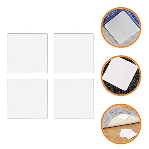 Ciieeo 4 Pcs Adesivos Antiderrapantes Para Carpetes Tapete De Canto Tapete De Chão Prendedor De Cant