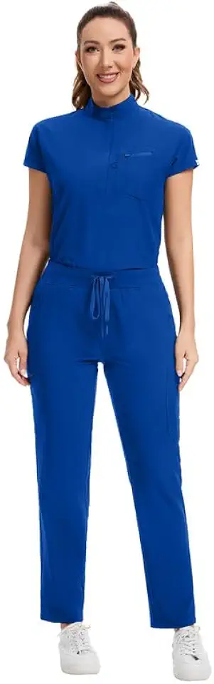 Kitmaz Womens Scrub Set Convertible