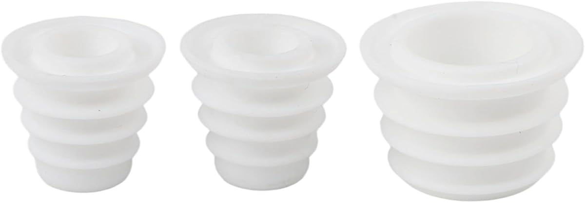 Paquete de 3 piezas de repuesto de anillo de sellado para robot aspirador Narwal J1/J2/J3/J4, kit de juntas de goma con 1 anillo grande y 2 pequeños para mantenimiento del módulo de cepillo principal