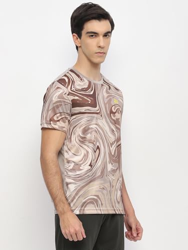 Image of YONEX Essentia 3 Round Neck T-Shirt 2966- Sustainable Performance | TruDry Moisture-Wicking | Cool, Dry and Comfortable | Round Neck | Light Weight | Eco-Friendly T-Shirt Recycled Plastic Bottles