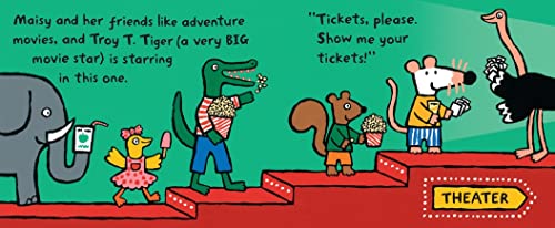 Maisy Goes to the Movies: A Maisy First Experiences Book