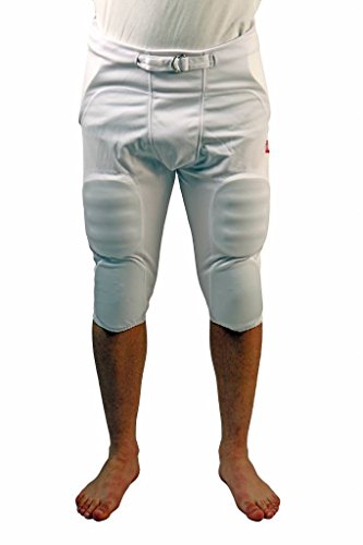 BARNETT FPS-01 Pants with Built-in protections, 7 Pads (XS) White