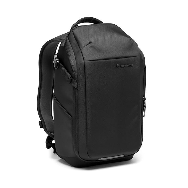 Manfrotto Advanced Compact III, Sac à Dos pour Appareil Photo et Ordinateur, Sac à Dos pour Appareil Photo Hybride avec Objectifs, avec Diviseurs Rembourrés Interchangeables et Fixation pour Trépieds